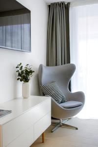 Χώρος καθιστικού στο Business Hotel Maier