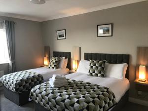 Letto o letti in una camera di Glasha Meadows Accommodation