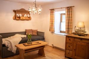 A seating area at Haus Waldbach