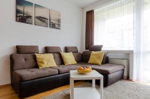 Istumisnurk majutusasutuses Flat at the Danube with wellness