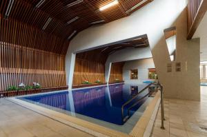 Bassein majutusasutuses Flat at the Danube with wellness või selle lähedal