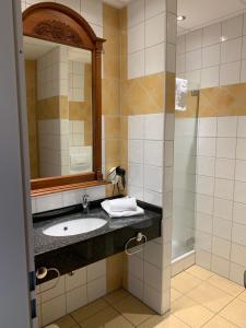 Et badeværelse på Hotel Bentheimer Hof