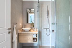 Koupelna v ubytování Celestine Suites