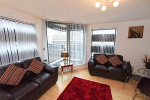 Posezení v ubytování Dreamhouse Apartments Manchester City Centre