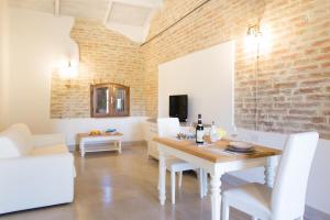 TV a/nebo společenská místnost v ubytování Demetra