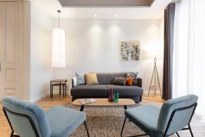 Posezení v ubytování Aspasios Urquinaona Apartments