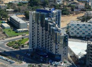 Apgyvendinimo įstaigos Ashdod Beach Hotel vaizdas iš viršaus