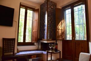 Zona d'estar a Villa Porta Romana - Family country house in the heart of Florence