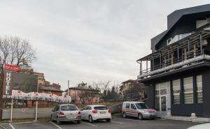 a group of cars parked in a parking lot at So&sol boutique Hotel, Tuzla in Tuzla