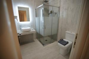 Kúpeľňa v ubytovaní Afrodite Luxury Rooms