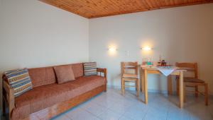 Posezení v ubytování Aggelika Apartments