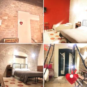 Postel nebo postele na pokoji v ubytování Palazzo Lupicini Affittacamere