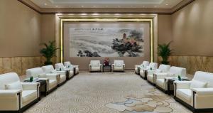 杭州国际会议中心洲际酒店的休息区