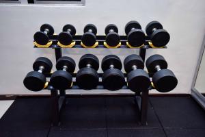 Fitness centrum a/nebo fitness zařízení v ubytování Ritz Garden Hotel Manjung