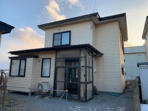a house that is being built at kODATEL コダテル 函館シーサイド in Hakodate