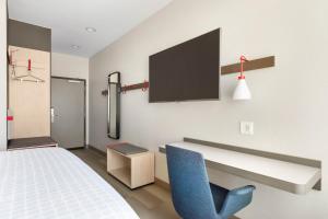 TV a/nebo společenská místnost v ubytování Avid hotels - Beaumont by IHG