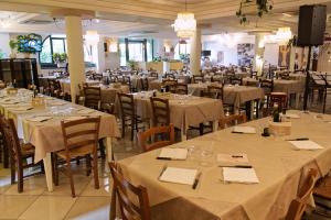 Restaurace v ubytování Rosa Dei Venti