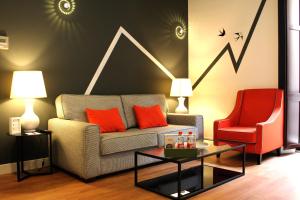 Posezení v ubytování Ritual Sevilla Suites Centro