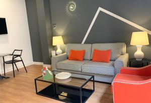 Posezení v ubytování Ritual Sevilla Suites Centro