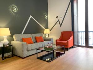 Posezení v ubytování Ritual Sevilla Suites Centro