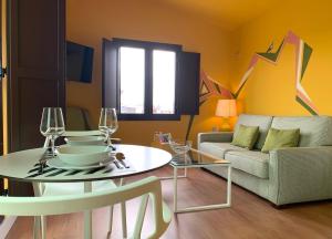 Posezení v ubytování Ritual Sevilla Suites Centro
