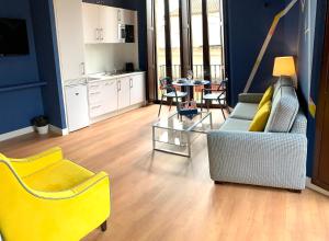 Posezení v ubytování Ritual Sevilla Suites Centro