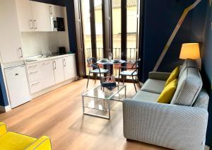 Posezení v ubytování Ritual Sevilla Suites Centro