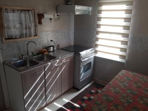 Kuchyň nebo kuchyňský kout v ubytování Descanso Sureño Hospedaje