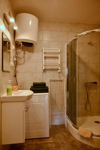 Koupelna v ubytování Apartamenty Generalskie + 20 fotografií
