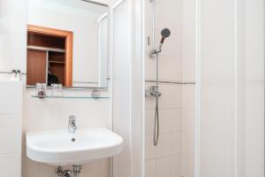 Koupelna v ubytování Hotel Medno
