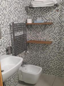 Koupelna v ubytování B&B Ninarella Napoli