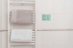 Koupelna v ubytování Hotel Medno