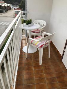 Балкон или терраса в Apartment & Rooms Riva