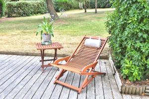Zahrada ubytování Rêves de bord de mer