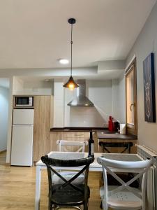 Küche/Küchenzeile in der Unterkunft Apartamentos Maladeta