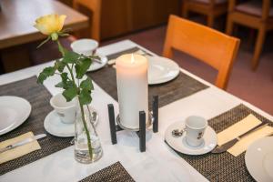 Restaurant o un lloc per menjar a Hotel Rotes Haus