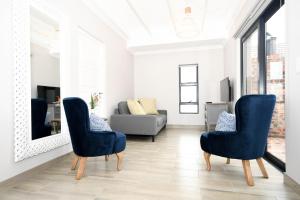 Un lugar para sentarse en Linden Gap Guesthouse