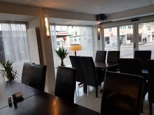 Posezení v ubytování Hotell Skinnargården