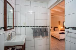 Postelja oz. postelje v sobi nastanitve B&B Sombre di Kabana