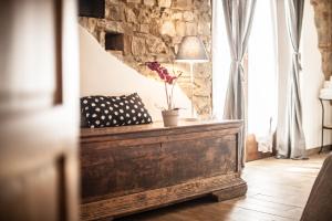 Posezení v ubytování B&B Grano e Lavanda