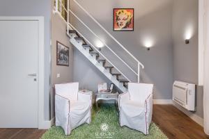 A seating area at Il Regio Boutique Hotel