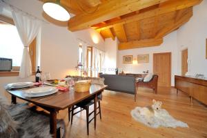 Χώρος καθιστικού στο Attic Campiglio Style 7