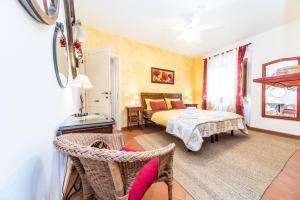 Postel nebo postele na pokoji v ubytování B&B Grano e Lavanda
