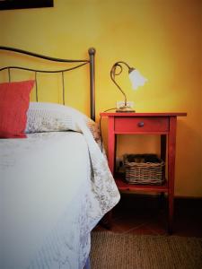 Postel nebo postele na pokoji v ubytování B&B Grano e Lavanda