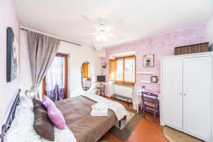 Postel nebo postele na pokoji v ubytování B&B Grano e Lavanda