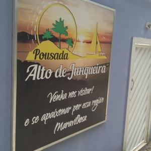 Certifikát, hodnocení, plakát nebo jiný dokument vystavený v ubytování Pousada Alto de Junqueira