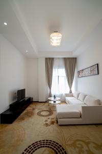 Khu vực ghế ngồi tại Hotel Sanchaung