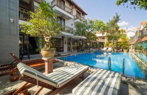 Bazén v ubytování Bonsai Villa Hoi An nebo v jeho okolí