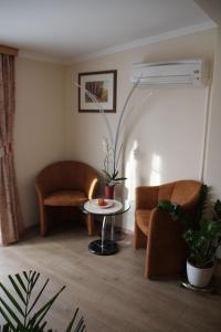 Prostor za sedenje u objektu Hotel Lang