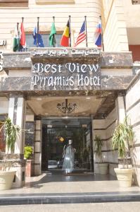 A fachada ou entrada de Best View Pyramids Hotel